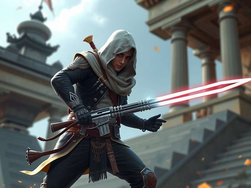 Patna Blitz Assassin main character in combat